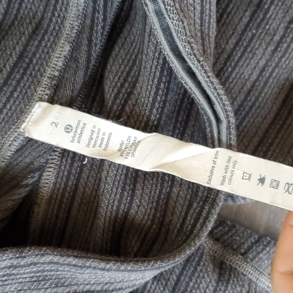 Lululemon Women Wunder Under Crop II leggings sz 2 - Picture 3 of 11